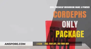 FreshCap Mushroom Powder: Exclusive Cordyceps-Only Packaging Explained