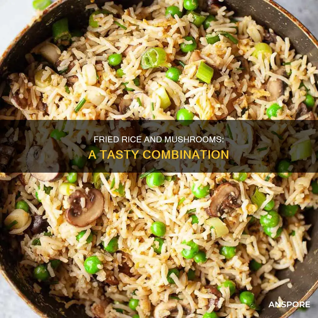 does fried rice have mushrooms