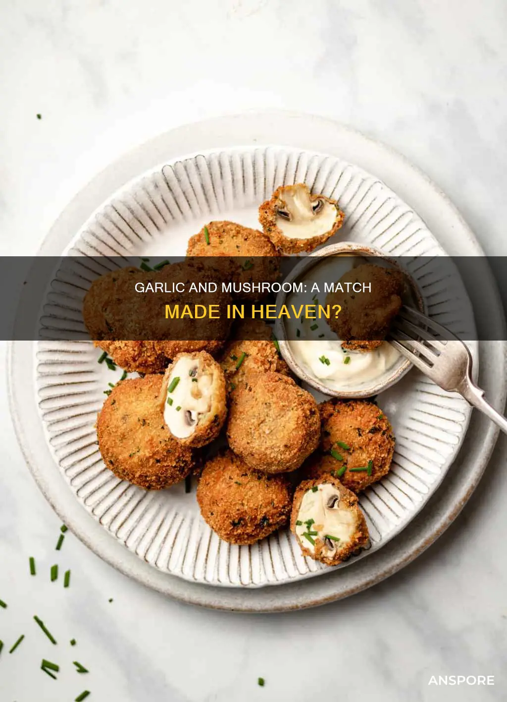 does garlic goes with mushrooms