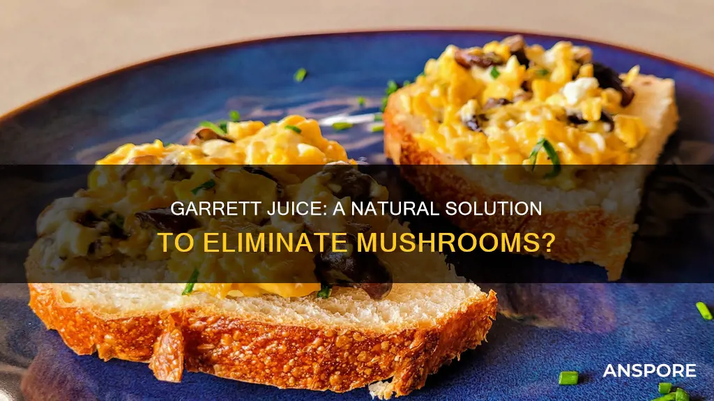 does garrett juice eliminate mushrooms