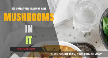 Great Value Lasagna: Mushroom Mystery Solved!
