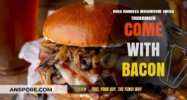 Hardee's Thickburger: Bacon in Mushroom Swiss?