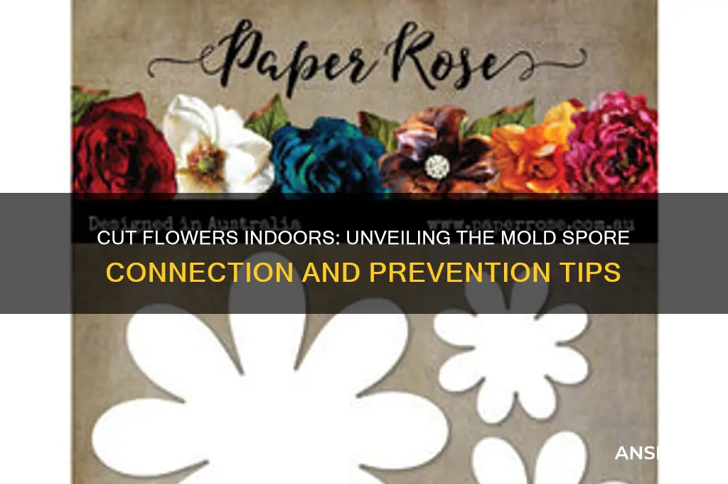 does having cut flowers or plants inside create mold spores