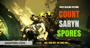 Does Healing Return Affect Saryn's Spores in Warframe?