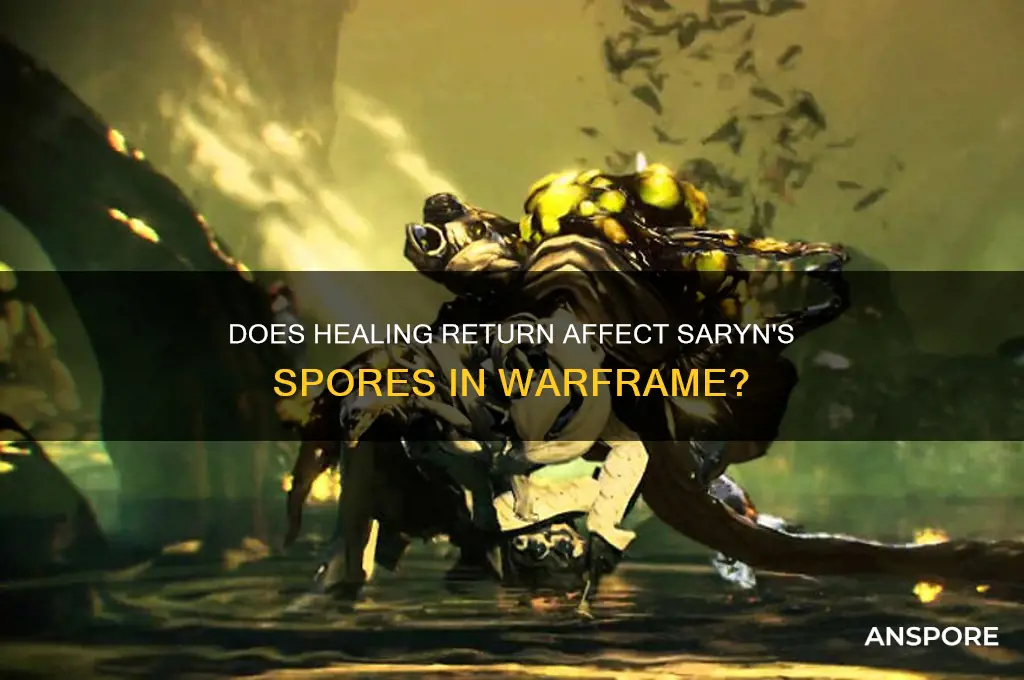 does healing return count saryn spores