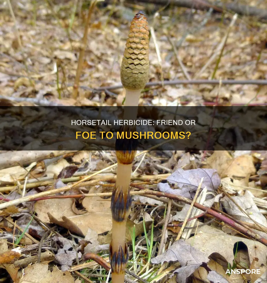 does horsetail kill mushrooms