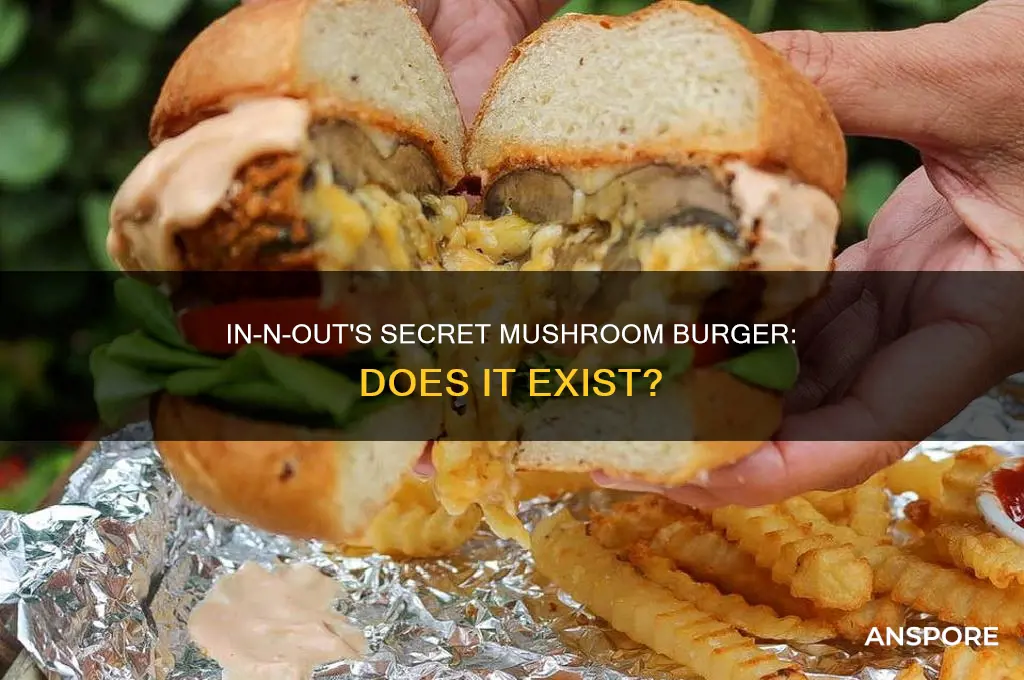 does in n out have mushrooms