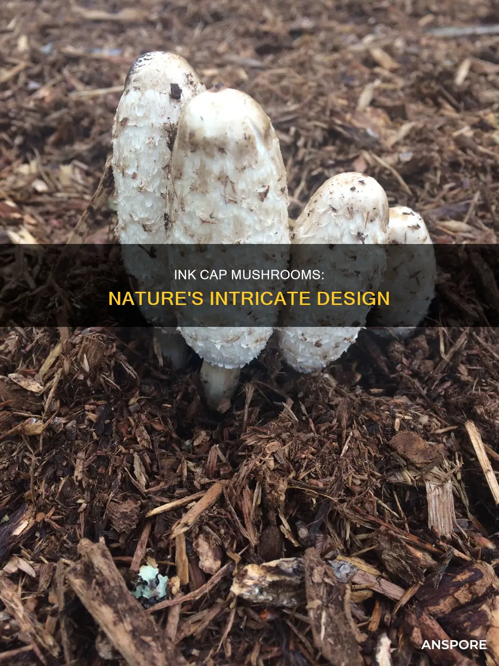 does ink cap mushroom structure