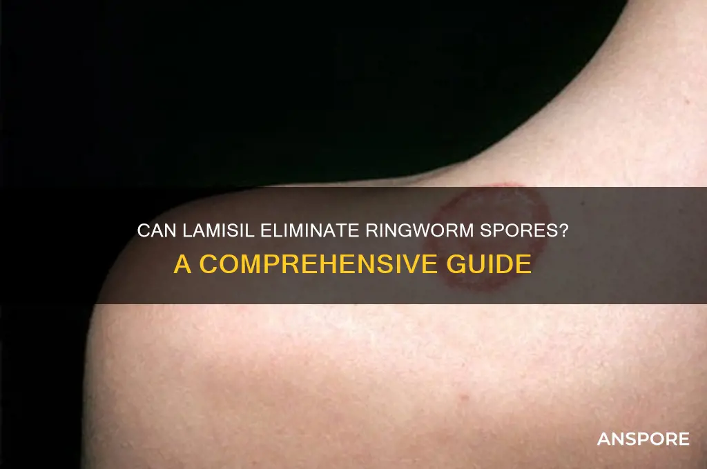 does lamisil kill ringworm spores