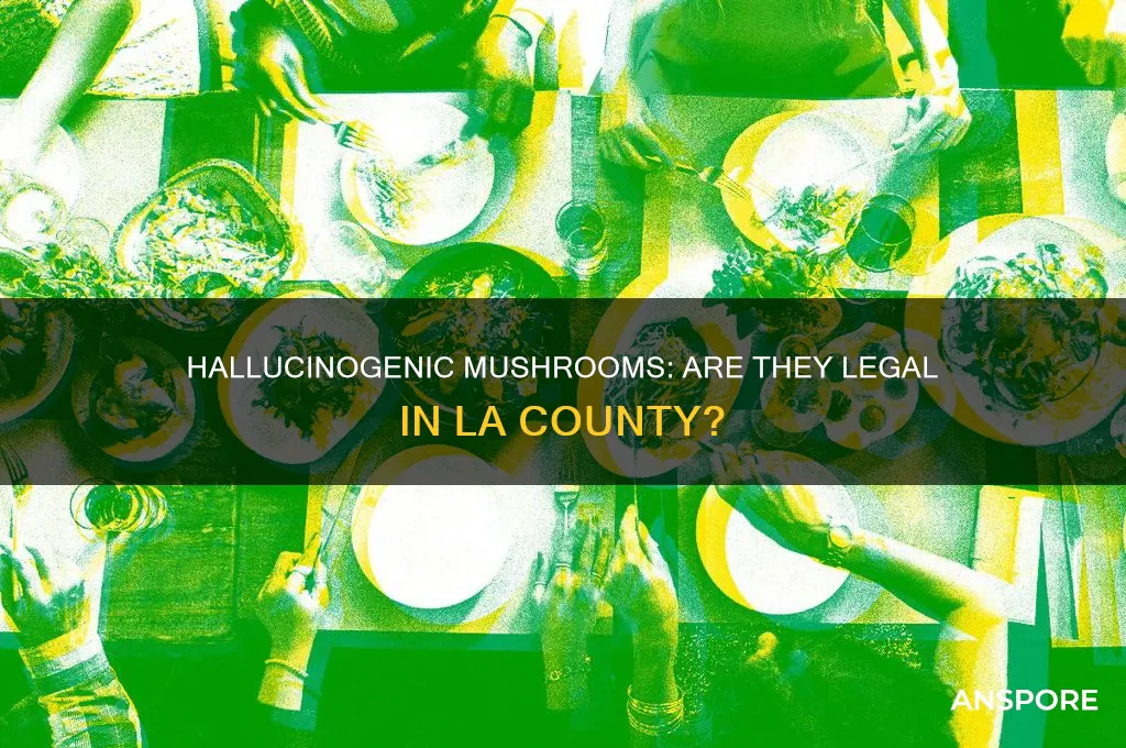 does los angeles county have any hallucinogenic mushrooms