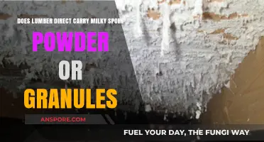 Does Lumber Direct Sell Milky Spore Powder or Granules?