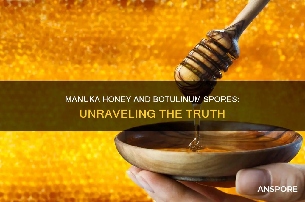 does manuka honey contains botulinum spores