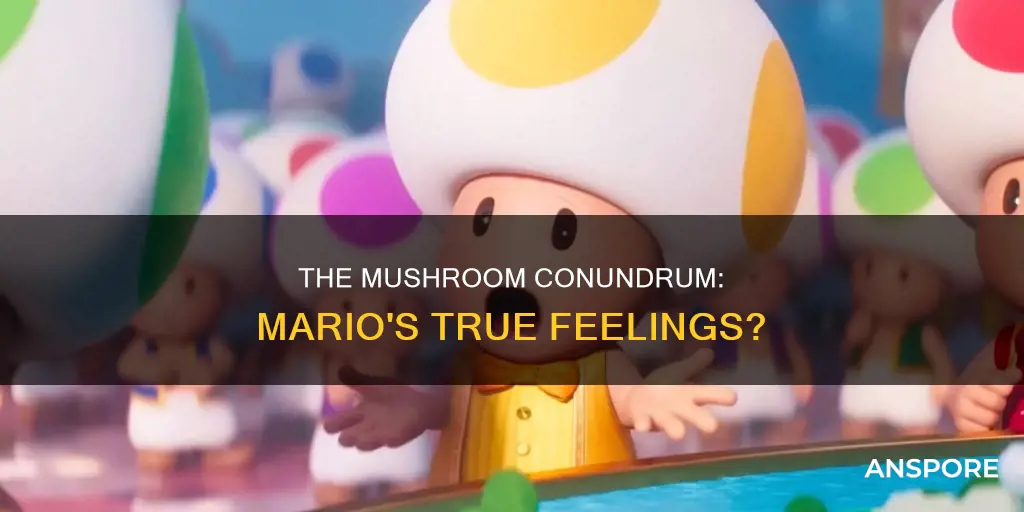 does mario actually hate mushrooms