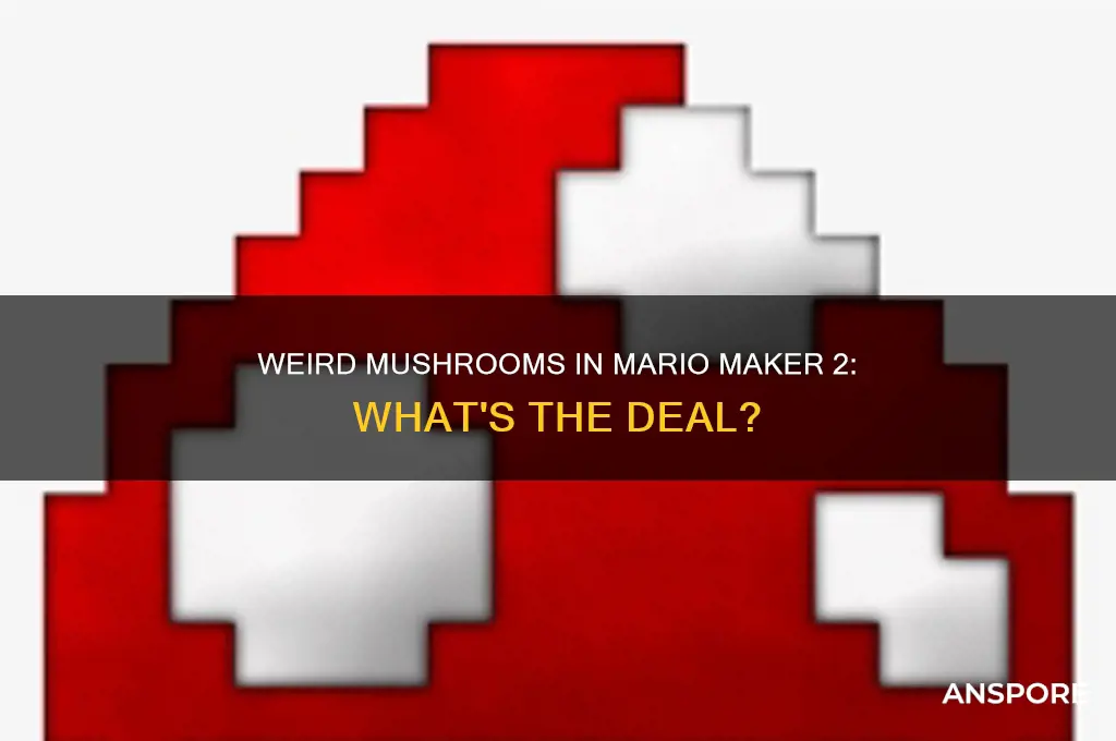 does mario mker 2 have weird mushroom