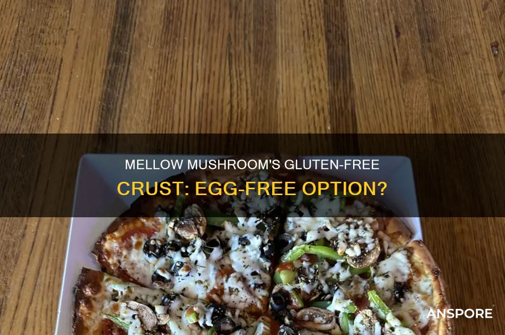 does mellow mushroom gluten free crust contain egg
