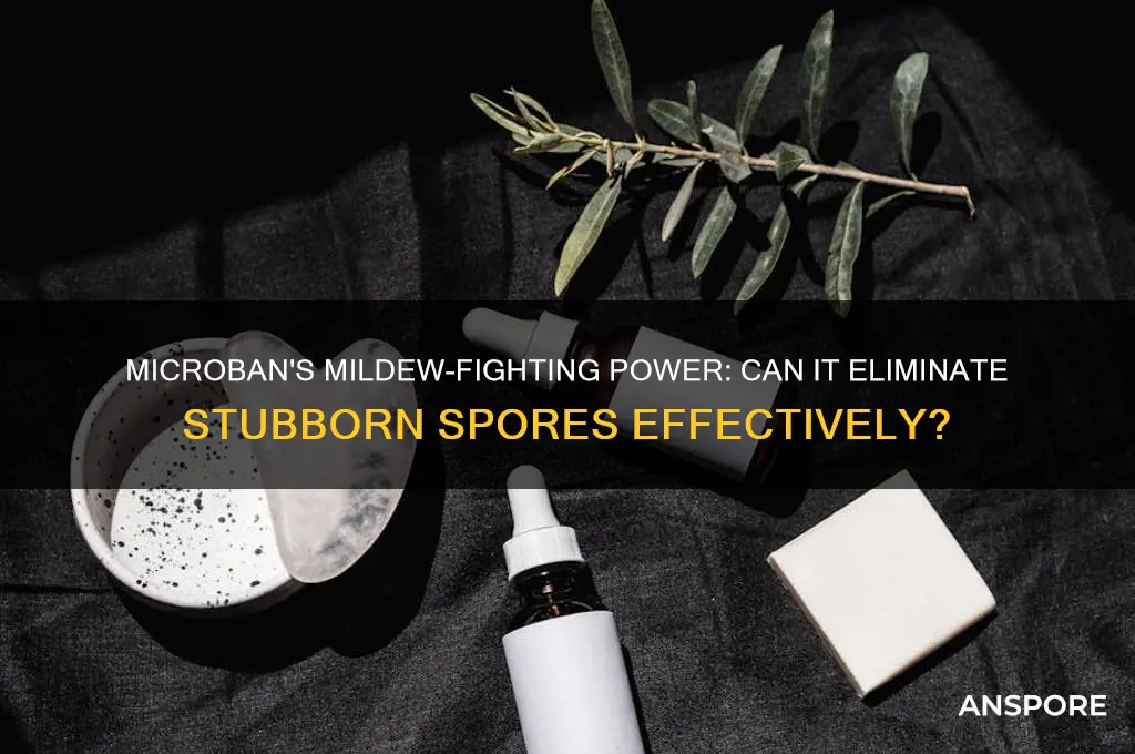 does microban kill mildew spores