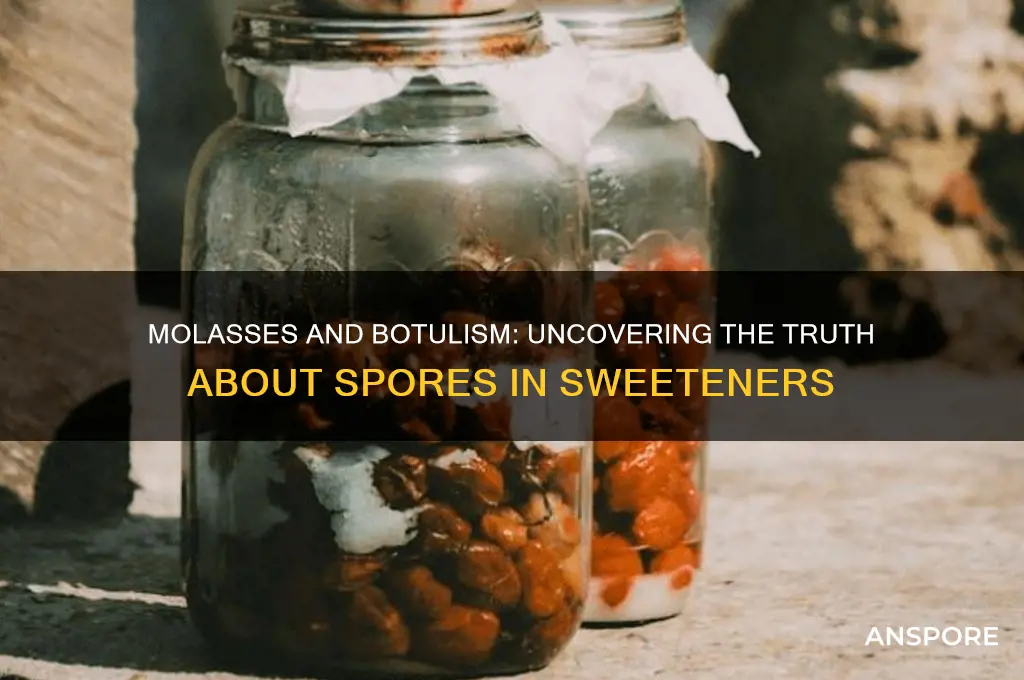 does molasses contain botulism spores