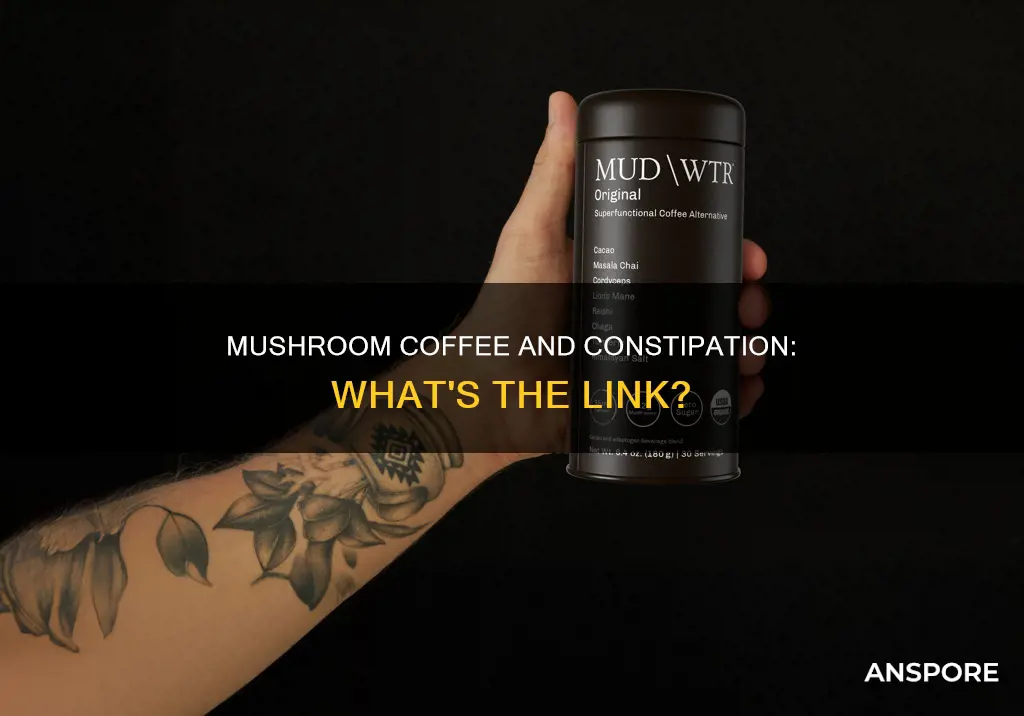 does mushroom coffee cause constipation