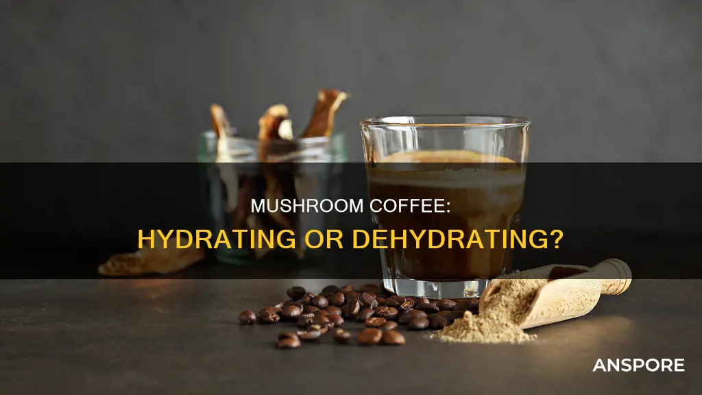 does mushroom coffee dehydrate you
