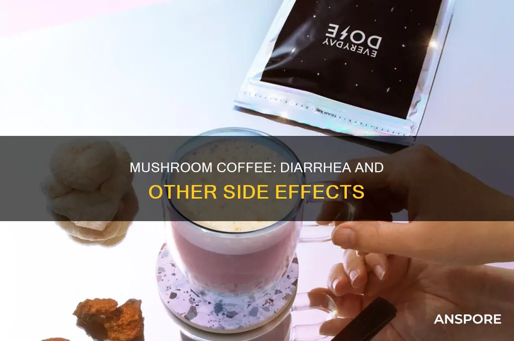 does mushroom coffee give you diarrhea