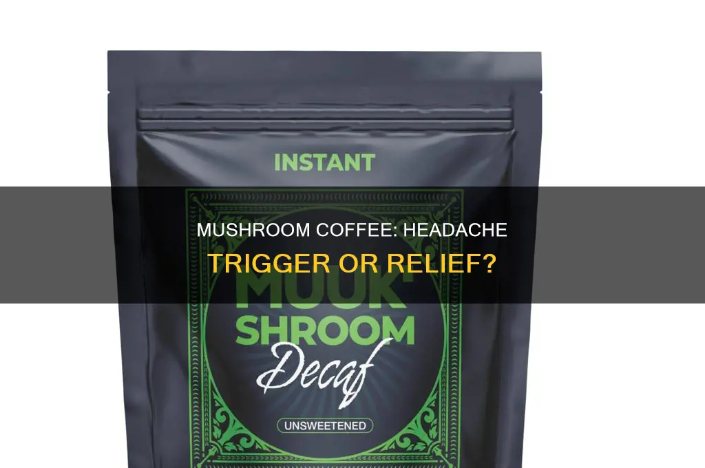 does mushroom coffee give you headaches