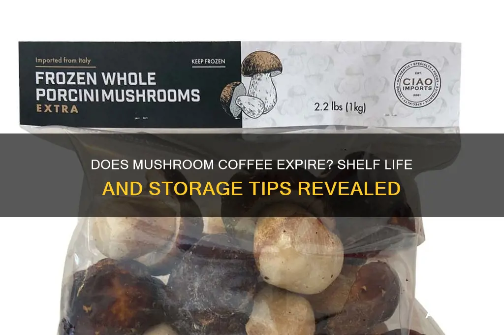 does mushroom coffee go bad