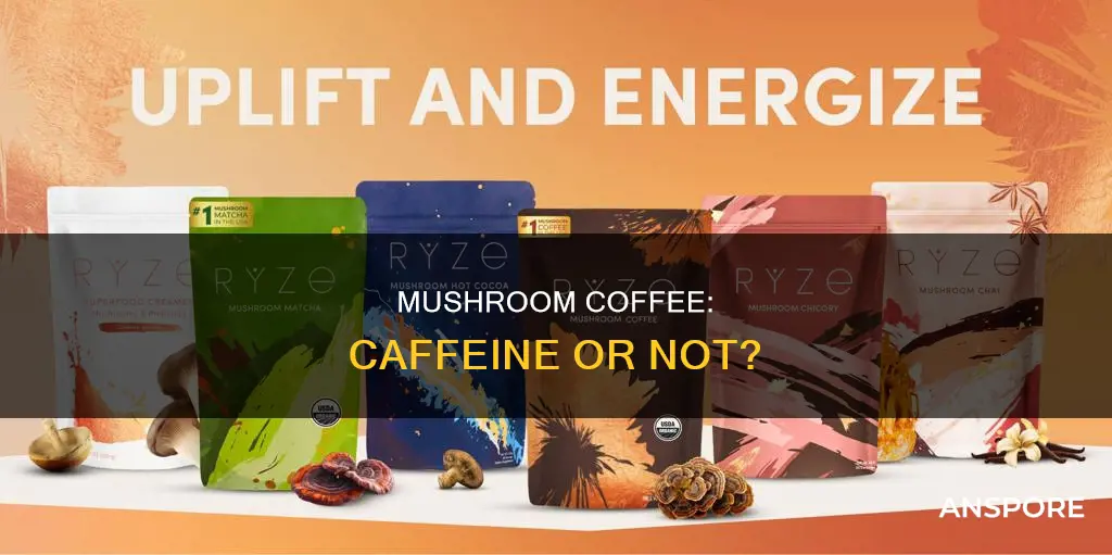 does mushroom coffee has caffeine