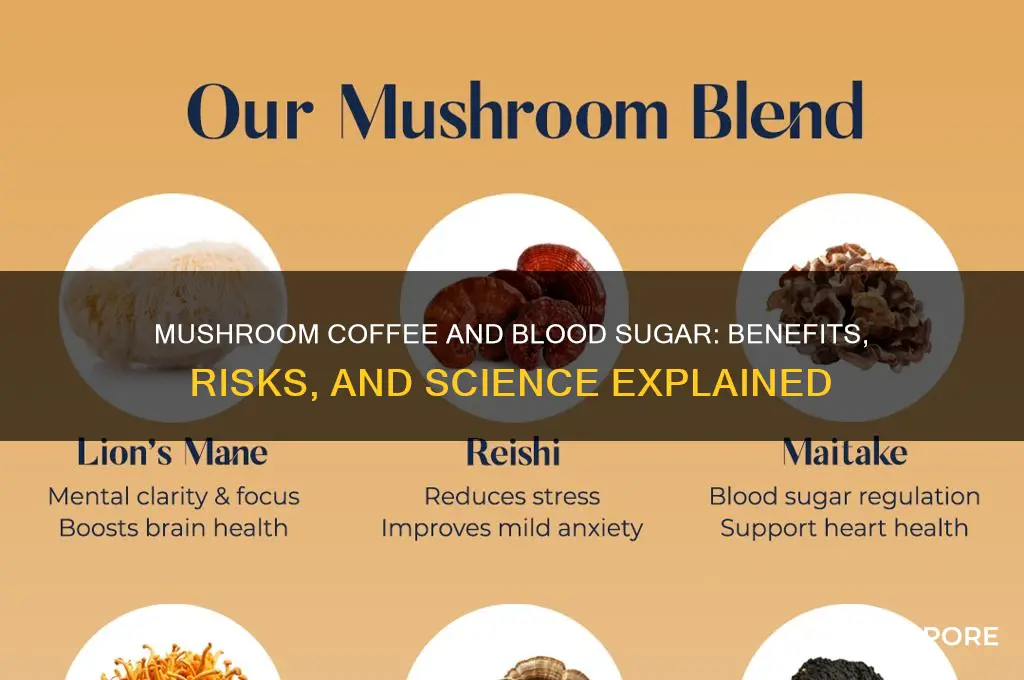 does mushroom coffee help with blood sugar