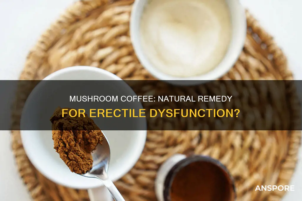 does mushroom coffee help with erectile dysfunction