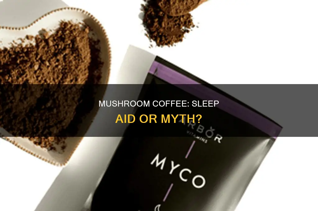 does mushroom coffee help with sleep