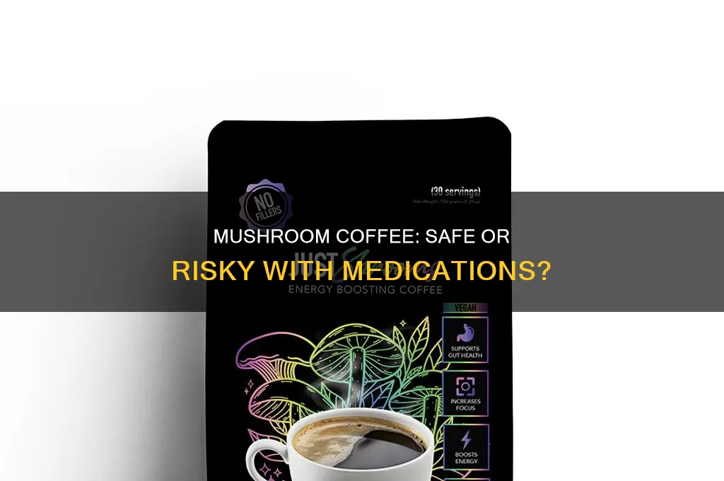 does mushroom coffee interact with medications