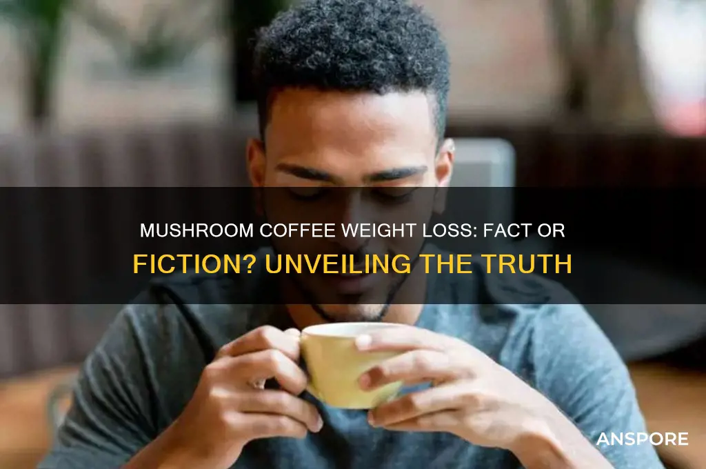 does mushroom coffee make you lose weight