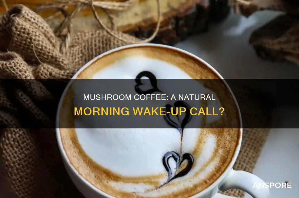 does mushroom coffee wake you up