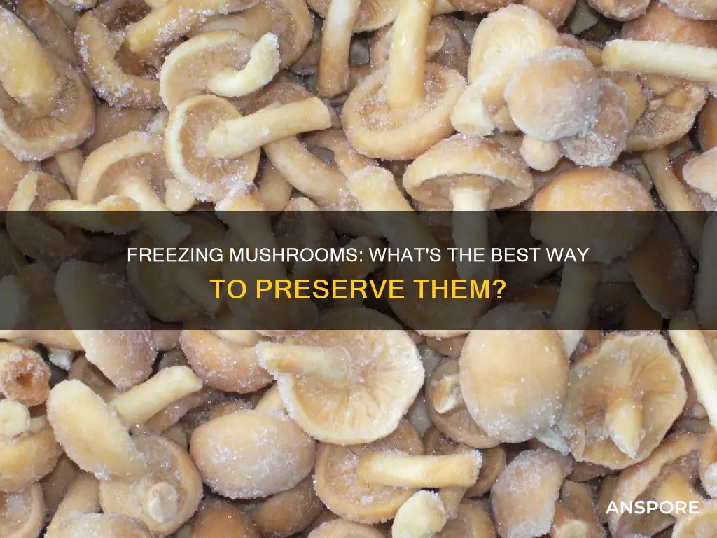 does mushroom freeze well