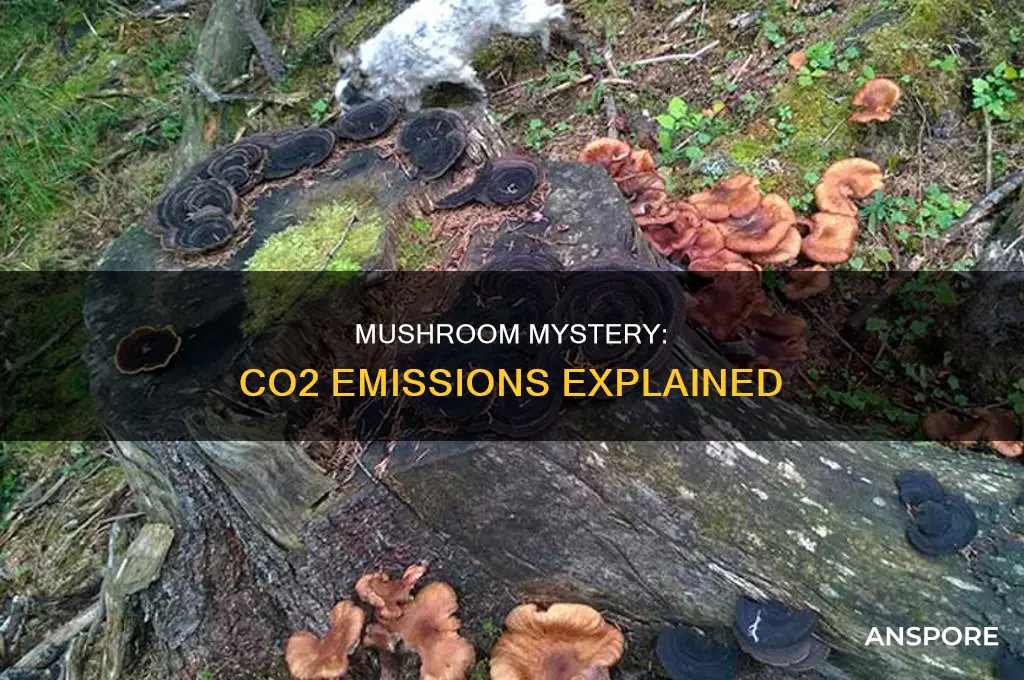does mushroom give out carbon dioxide