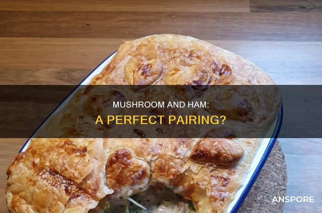 does mushroom go well with ham