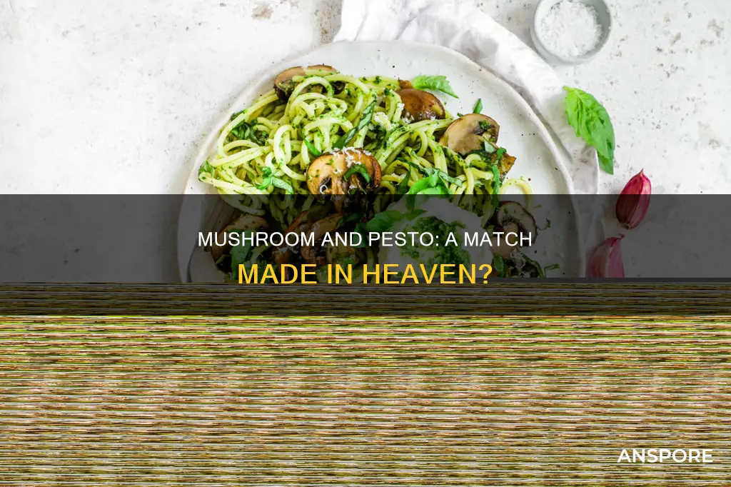 does mushroom go with pesto