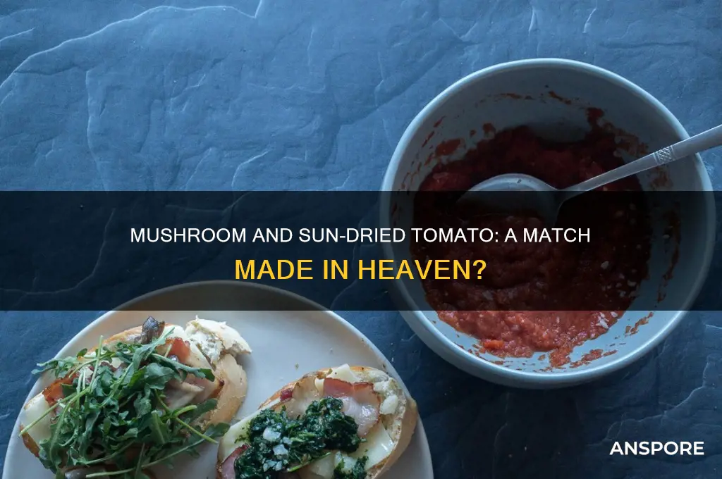does mushroom go with sundried tomatoe