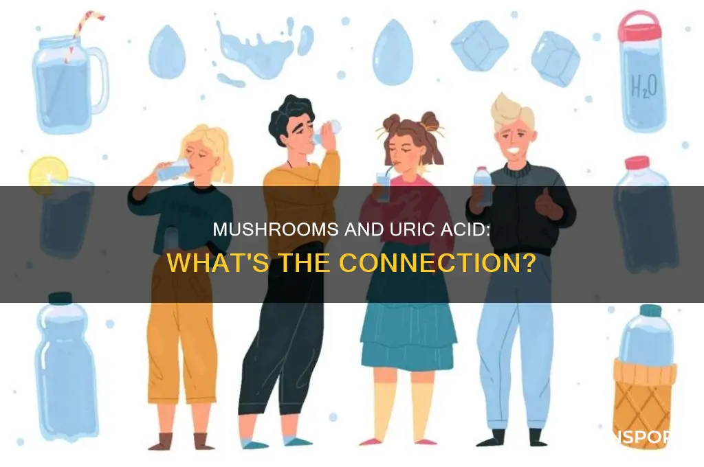 does mushroom have high uric acid