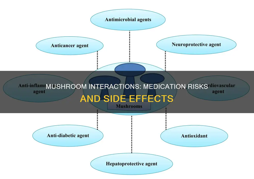 does mushroom interact with medications