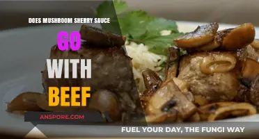 Mushroom Sherry Sauce: The Perfect Partner for Beef?