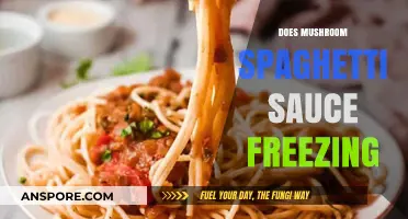 Freeze Mushroom Spaghetti: Does It Work?