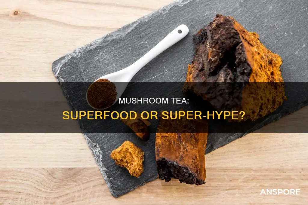 does mushroom tea really work