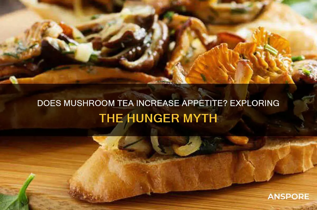 does mushroom tes make you hungry