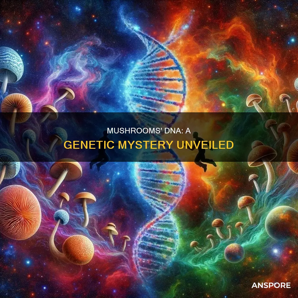 does mushrooms have dna
