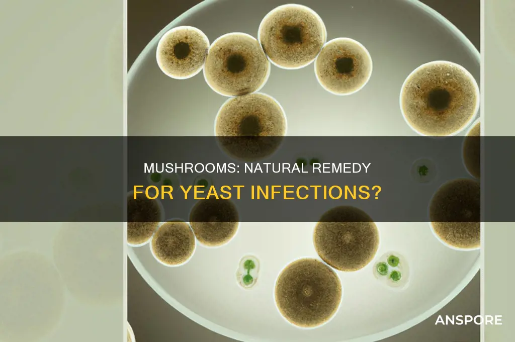 does mushrooms help a yeast infection