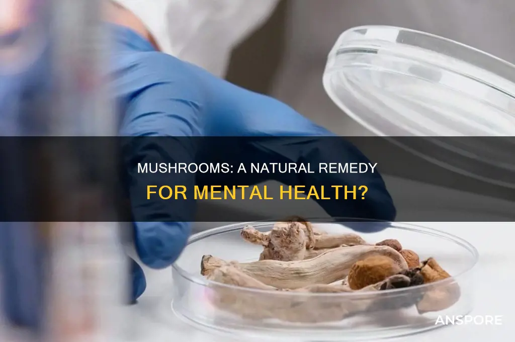 does mushrooms help with mental health