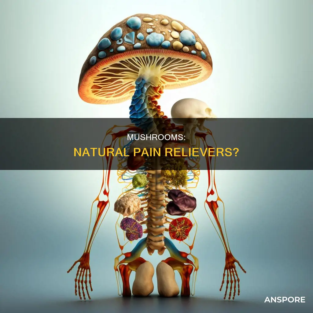 does mushrooms help with pain