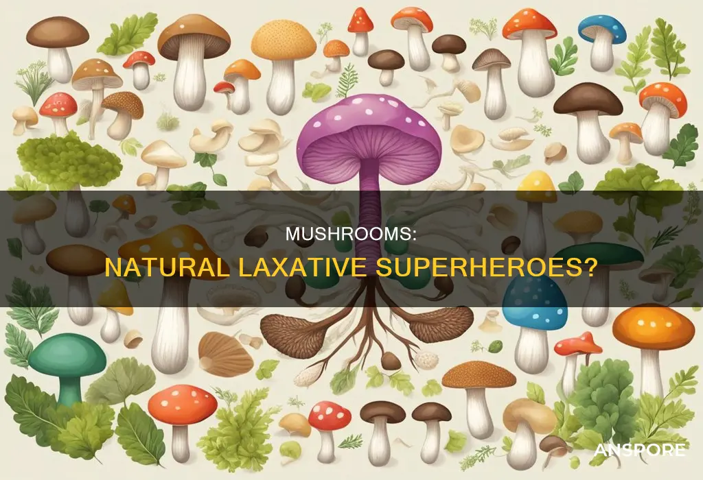 does mushrooms help you poop