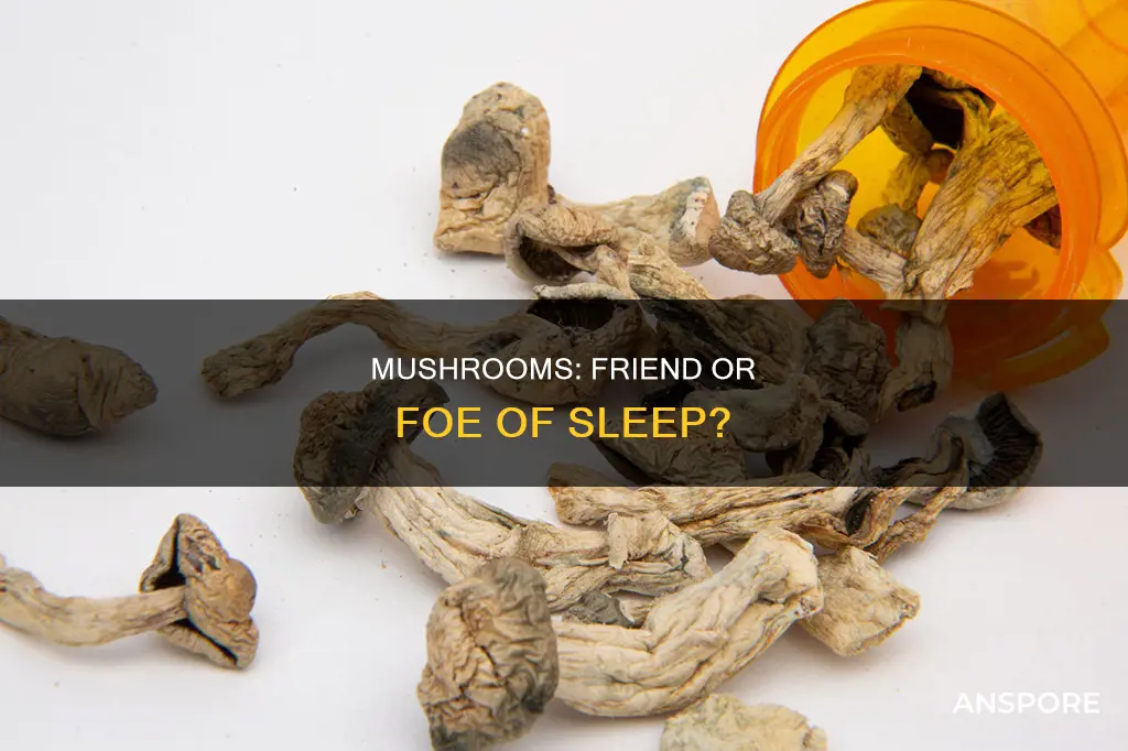 does mushrooms keep you awake